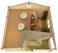 садовый домик 192